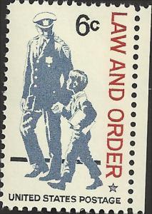 # 1343 MINT NEVER HINGED LAW AND ORDER