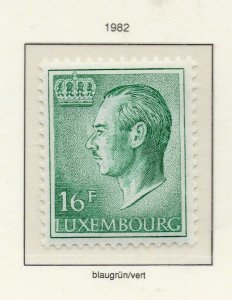 Luxembourg 1974-82 Early Issue Fine Mint Hinged 16F. NW-141603