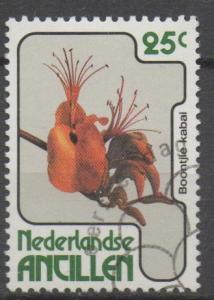 Netherlands Antillen, Flowers, used (A311)