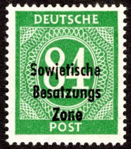 1948, Germany, 84pf, MH, Sc 10N21