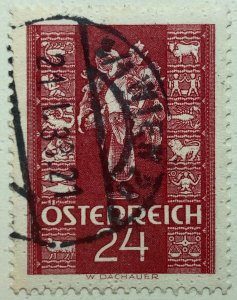 AlexStamps AUSTRIA #389 SUPERB Used 