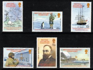 BRITISH ANTARCTIC 2002 Scottish Expedition; Scott 316-21, SG 351-56; MNH