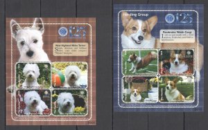 A0670 2009 Gambia Fauna Pets Dogs Terrier & Herding Group !!! 2Kb Mnh