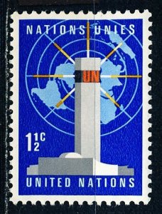 United Nations - New York #166 Single Unused