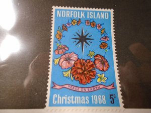 Norfolk Island  #  121   MNH  Flowers