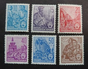 HuskyStamps ~ Germany DDR #227-230A, Mint Never Hinged MNH,  6 pictures