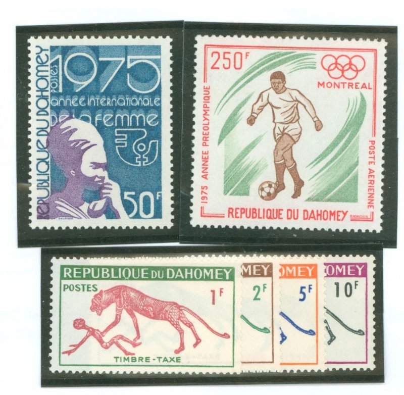 Dahomey #340/J29-J32/C267 Mint (NH) Single