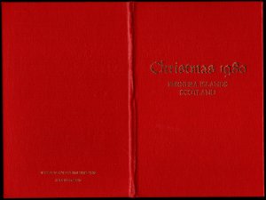 1980 UK Christmas Bernera Islands Scotland The Angelic Painter Annunciation