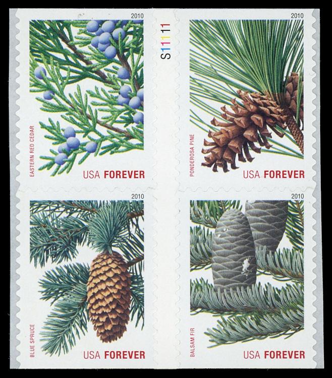 USA 4481a Mint (NH) Block of 4