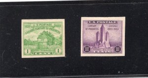 730a-731a APS Issue, pair MNH