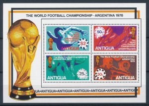 [111043] Antigua & Barbuda 1978 Football soccer Championship Souvenir sheet MNH