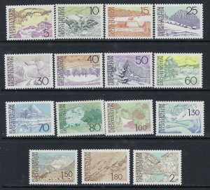 Liechtenstein 513-27 MNH 1972 set (ak3561)