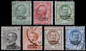 Italian Somaliland Scott 84-85, 84-89, 91-92 (1926-30) U/M H VF, CV $80.80 B