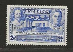 BARBADOS SC# 205    FVF/MOG