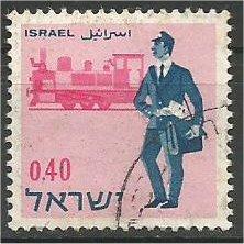 ISRAEL, 1966, used 40a Mailman Scott 331