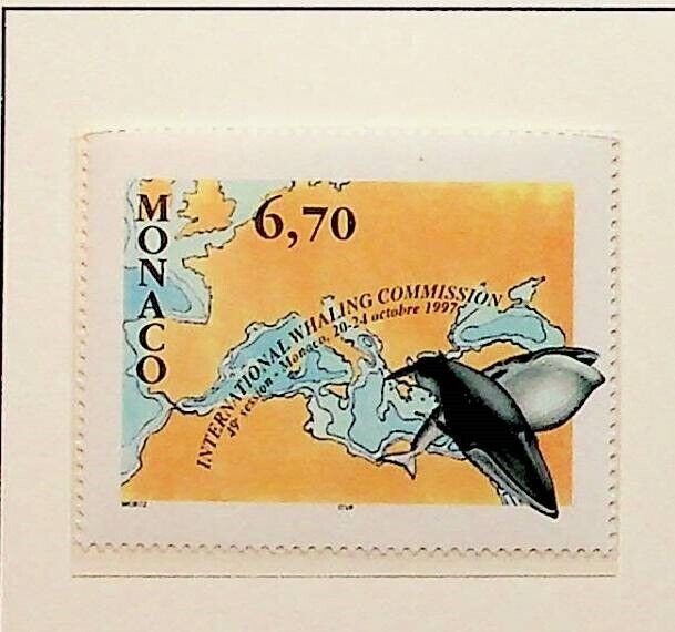 MONACO Sc 2055 NH ISSUE OF 1997 - SEA LIFE
