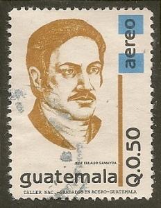 Guatemala  Scott  C864   Samayoa        Used