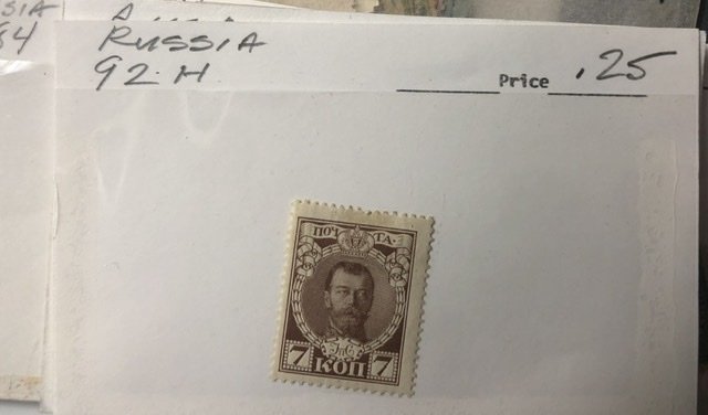 Lots Of Very Nice Russian Stamps in Stock Cards & Few Other Countries