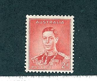 Australia, 169, King George VI Single,**LH**