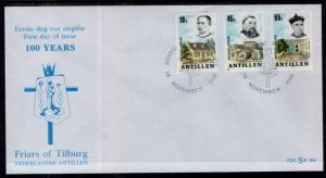 Netherlands Antilles 572-574 U/A FDC