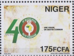 Niger 2015 Joint Issue Joint Issue ECOWAS 40 years 40 years-