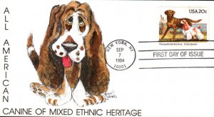 #2099 C. Bay Retriever - Cocker Spaniel Karen's FDC