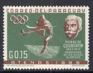 Paraguay 736 Olympics MNH VF