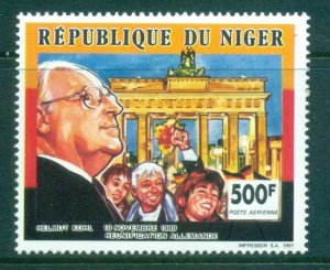 Niger 1991 Brandenburg Gate, Helmut Kohl MUH