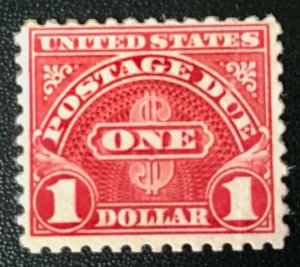 United States #J77 $1.00 Postage Due (1930). MNH. Gum crease.
