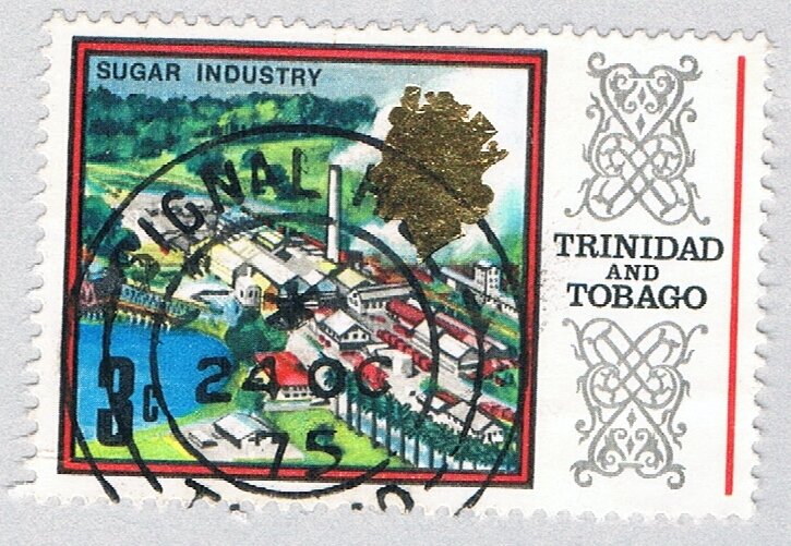 Trinidad & Tobago 145 Used Sugar Refinery 1969 (BP67901)