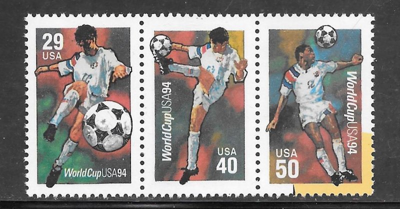 #2837a-c MNH Strip of 3