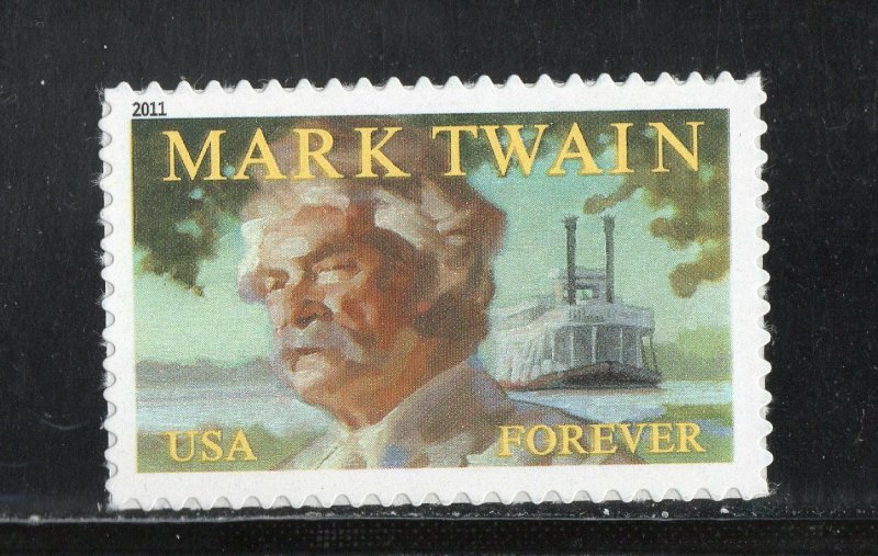 4545 * MARK TWAIN *  U.S. Postage Stamp MNH  (B)