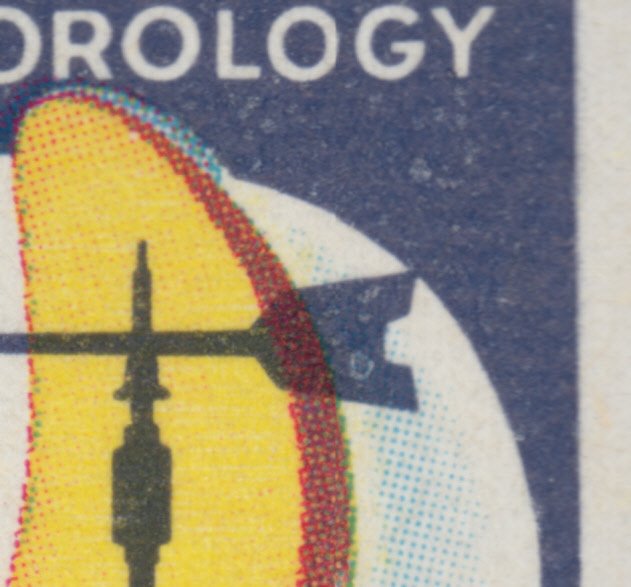 Canada - #479ii Meteorology, HB, Red Over Blue Variety - MNH, Unitrade CV.$20