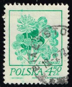 Poland #2022 Clover; Used (0.25)