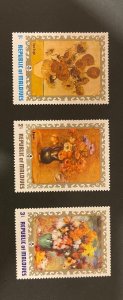 British Colonies: 3 Republic of Maldives stamps -set #3