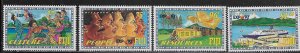 Fiji Scott #'s 657 - 660 MNH