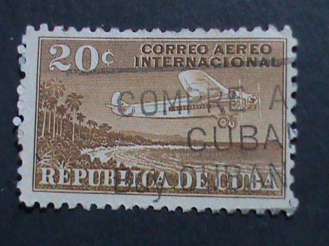 ​CUBA-AIRMAIL 1931  11 VERY OLD CUBA AIRMAIL USED-STAMP-VF  ALMOST 91 YEARS