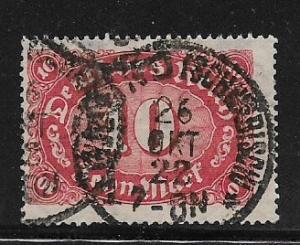 Germany Sc. # 195 Used Inflation wmk 126 L4