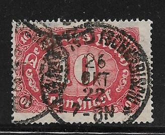 Germany Sc. # 195 Used Inflation wmk 126 L4