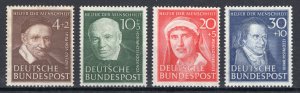 West Germany: 1951 MNH Set Semi Postals