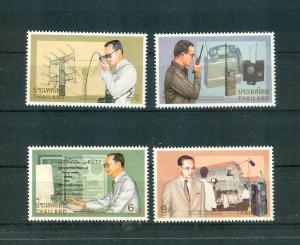 Thailand - Sc# 1734-7. 1997 Telecommunications. MNH $3.75.