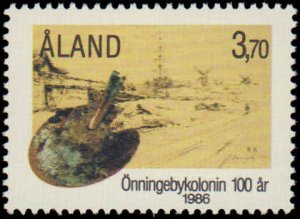 Finland-Aland Islands #25, Complete Set, 1986, Never Hinged