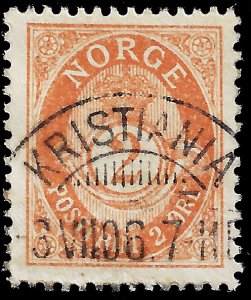 Norway 1899 Sc 48 U vf