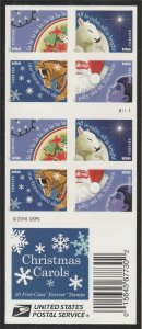 5250b,5247-50 Christmas Carols Conv Bklt of 20 $1 Shipping
