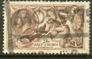 G.B. 179, 2sh6p Seahorse. Used. F-VF. (47)