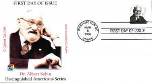 #3435 Albert Sabin C-Cubed FDC