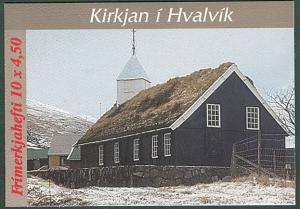 Faroe Islands #329a Used Complete Booklet CV$12.50