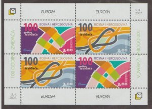 Bosnia Scott #171c Stamp - Mint NH Souvenir Sheet