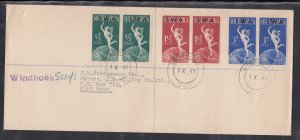 SW Africa Scott 160-2  FDC - 1949 UPU Issue