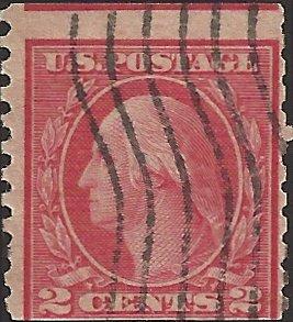 # 492 USED CARMINE GEORGE WASHINGTON